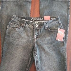 NWT Mudd Jeans size 9 Flare leg